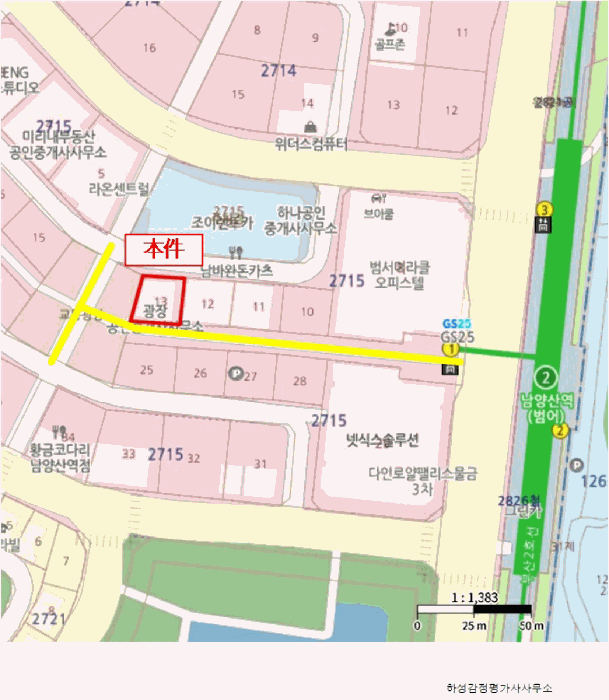 경상남도 양산시 물금읍 범어리 2715-13  3층301호