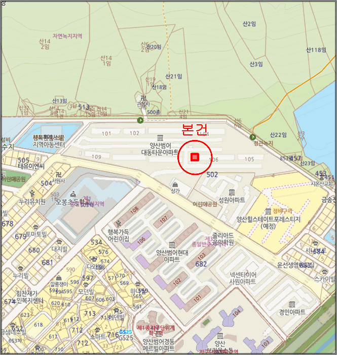 경상남도 양산시 물금읍 범어리 502-1 양산범어대동타운 106동 3층301호
