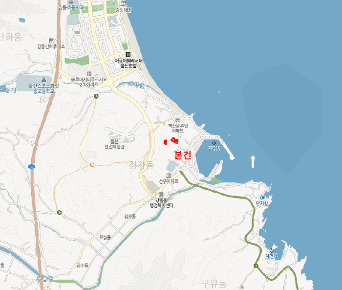 울산광역시 북구 정자동 358