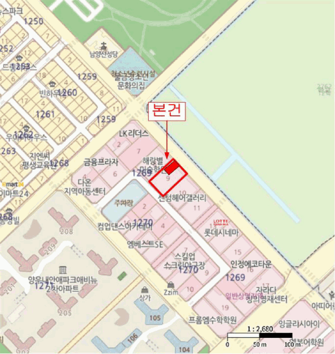 경상남도 양산시 물금읍 가촌리 1269-9 서영프라자  1층101호