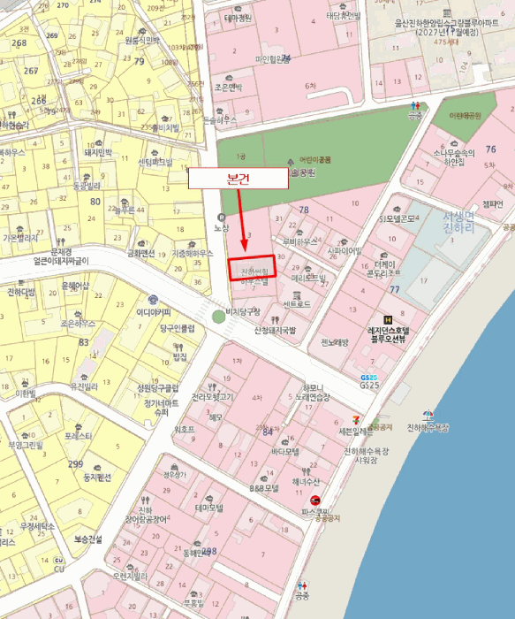 울산광역시 울주군 서생면 진하리 78-6 진하썬힐하우스텔  12층1203호
