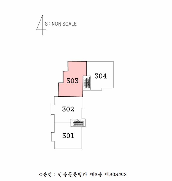 경상남도 창원시 진해구 풍호동 755-8 진흥골든빌라  3층303호