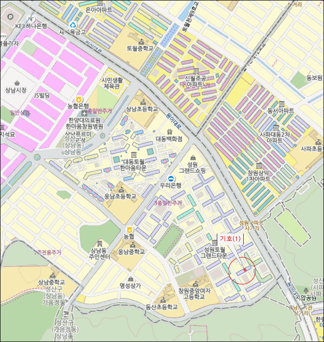경상남도 창원시 성산구 상남동 45-1 성원아파트 205동 4층403호