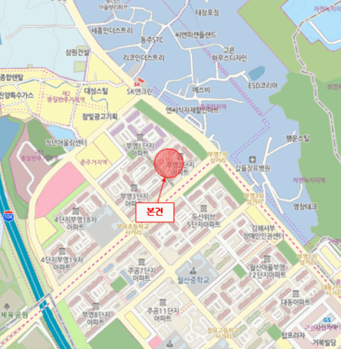 경상남도 김해시 부곡동 801-3 월산마을부영아파트 204동 15층1501호