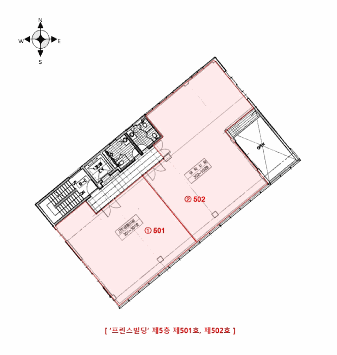 경상남도 김해시 부곡동 1160-3 프린스빌딩  5층501호 외 1개 호