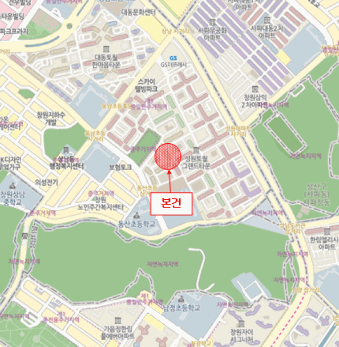 경상남도 창원시 성산구 상남동 45-1 성원아파트 510동 7층 702호