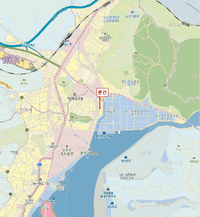 경상남도 창원시 마산합포구 산호동 211-11