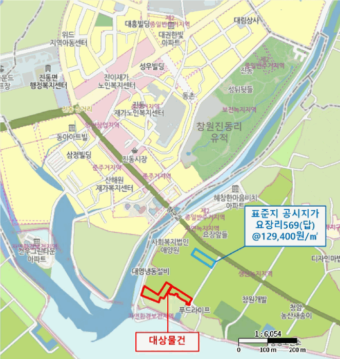 경상남도 창원시 마산합포구 진동면 요장리 574-3