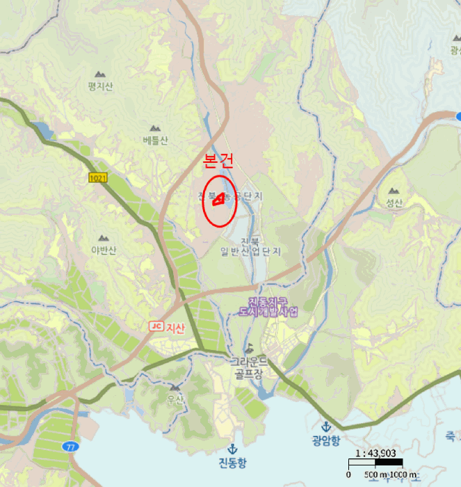 경상남도 창원시 마산합포구 진북면 신촌리 산47