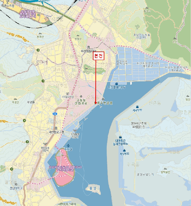 경상남도 창원시 마산합포구 오동동 319-4 쇼모텔 외 3 필지