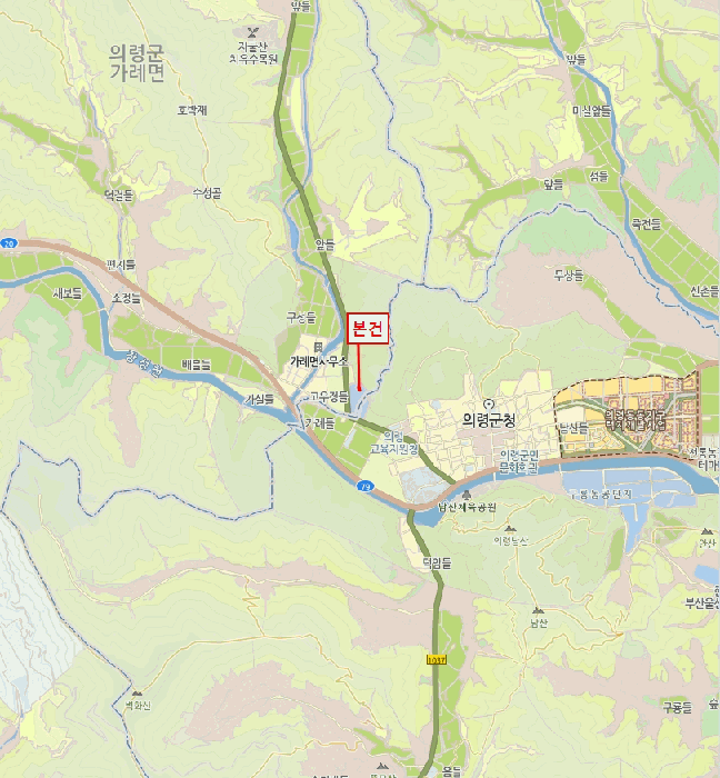 경상남도 의령군 가례면 가례리 164-2
