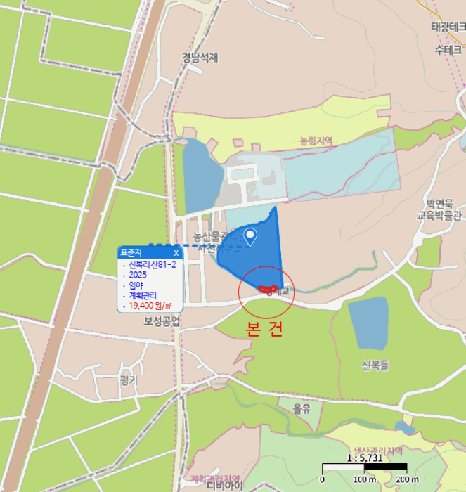 경상남도 사천시 용현면 신복리 591