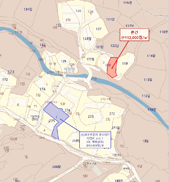 경상남도 하동군 악양면 미점리 120-1