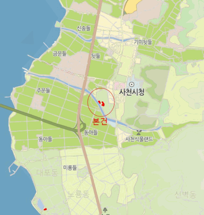 경상남도 사천시 용현면 덕곡리 535-7 외 2 필지