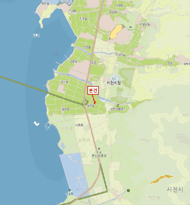 경상남도 사천시 용현면 덕곡리 250-3
