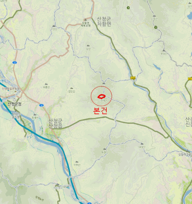 경상남도 산청군 산청읍 척지리 산19-1