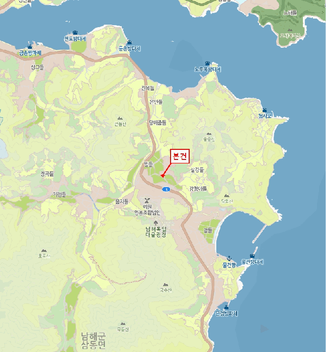 경상남도 남해군 삼동면 동천리 949 외 1 필지