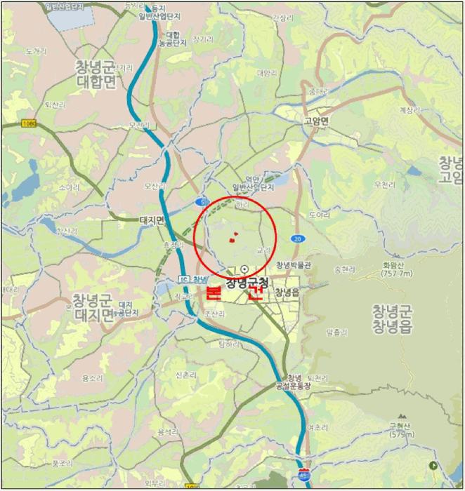 경상남도 창녕군 창녕읍 교리 855-1