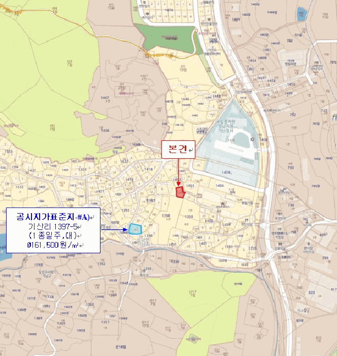 경상남도 밀양시 상남면 기산리 1402-14 외 1 필지