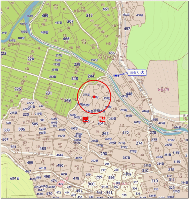 경상남도 밀양시 단장면 법흥리 253