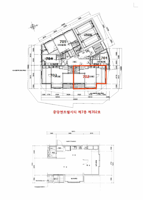 광주광역시 광산구 송정동 929-9 중앙센트럴시티  7층702호