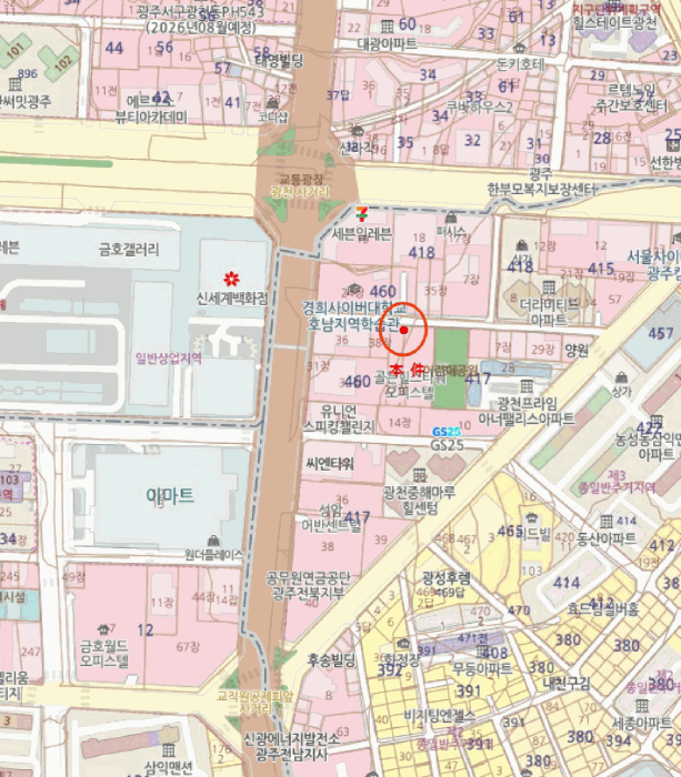 광주광역시 서구 농성동 417-18 골든힐스타워  제7층 제716호