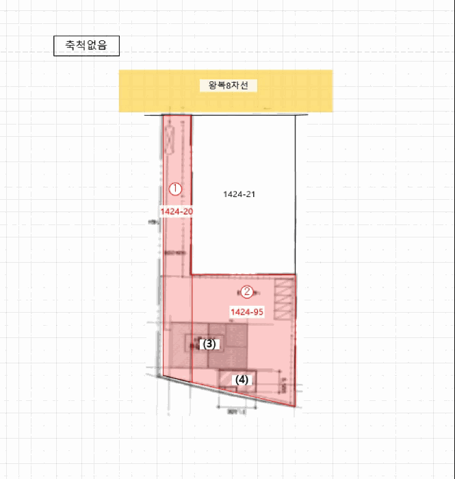 전라남도 목포시 산정동 1424-95 제1동 외 1 필지 외 1개 동
