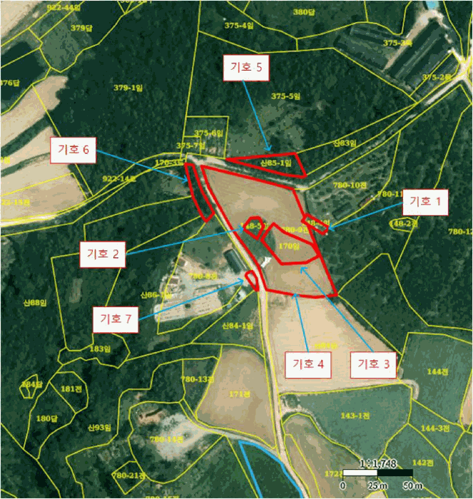 전라남도 무안군 청계면 복룡리 148-4 외 6 필지