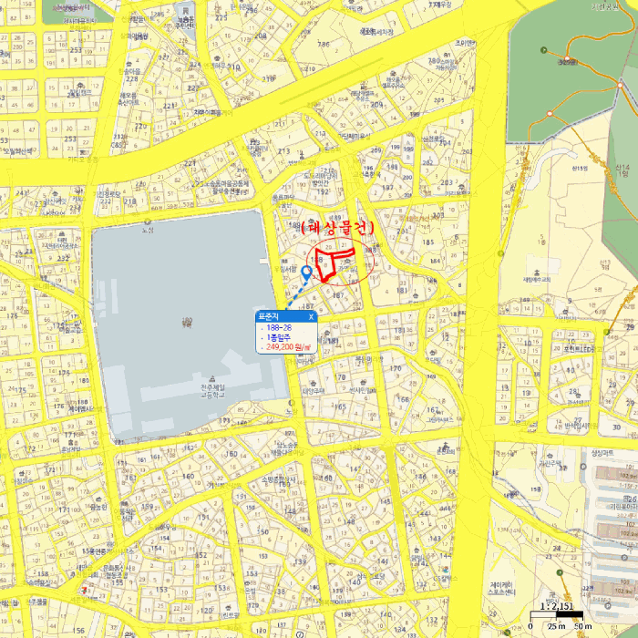 전북특별자치도 전주시 완산구 중노송동 188-8 외 2 필지
