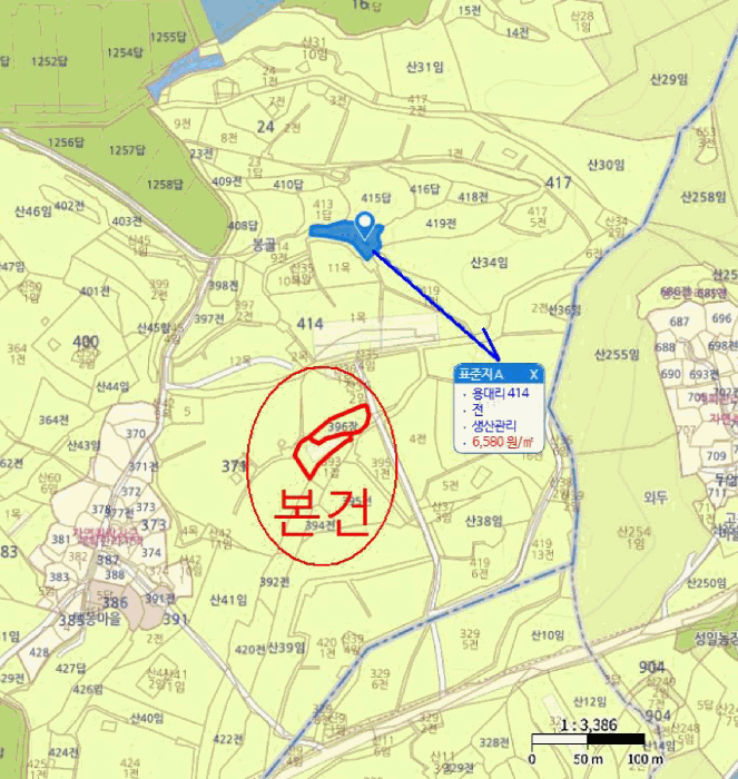 전북특별자치도 고창군 상하면 용대리 396 제1동 외 1 필지