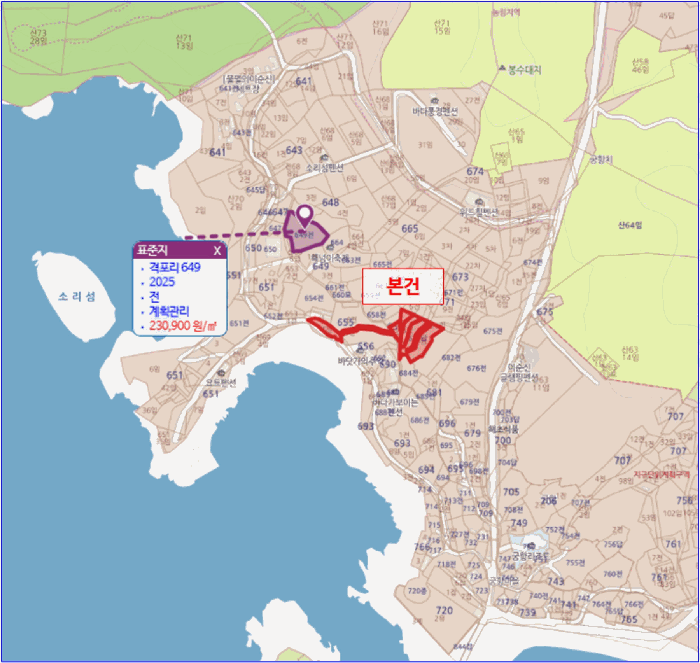 전북특별자치도 부안군 변산면 격포리 657-2 외 7 필지