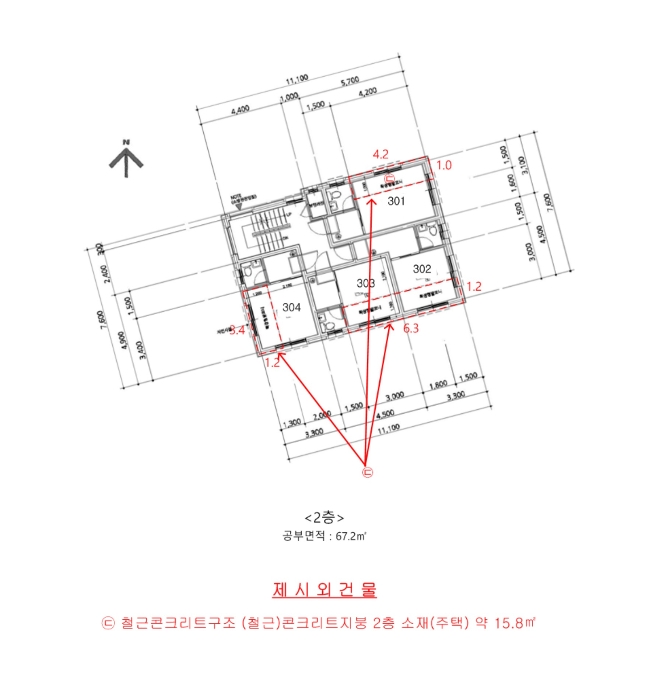 건 물 개 황 도 및 내 부 구 조 도