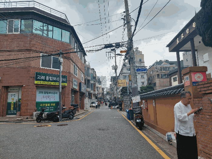 본건 주위전경(남측에서 촬영)