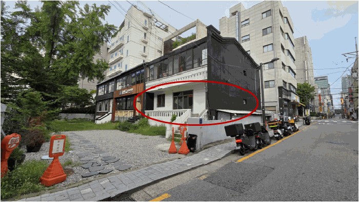 본건이 속한 연립주택 전경