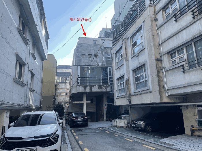 본건 북동측 전경
