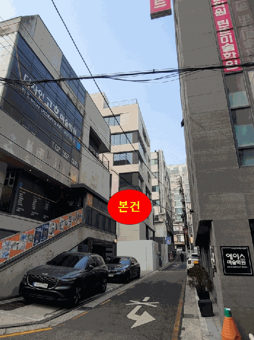 본건 인근 전경(본건 남동측에서 촐영)