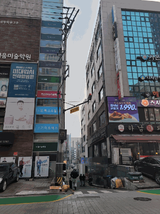 본건 진입로(본건 북측에서 촬영)
