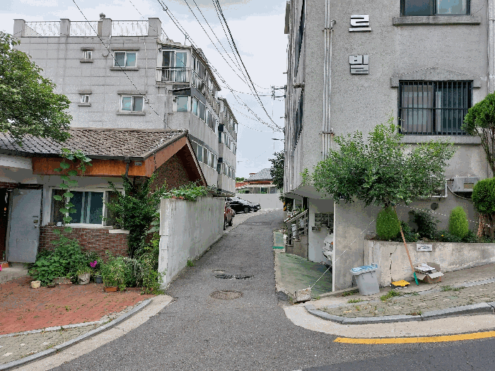 진입로 전경