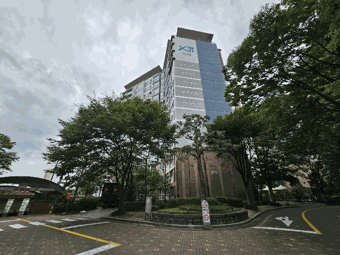 북동측 전경