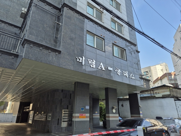건물명 표시