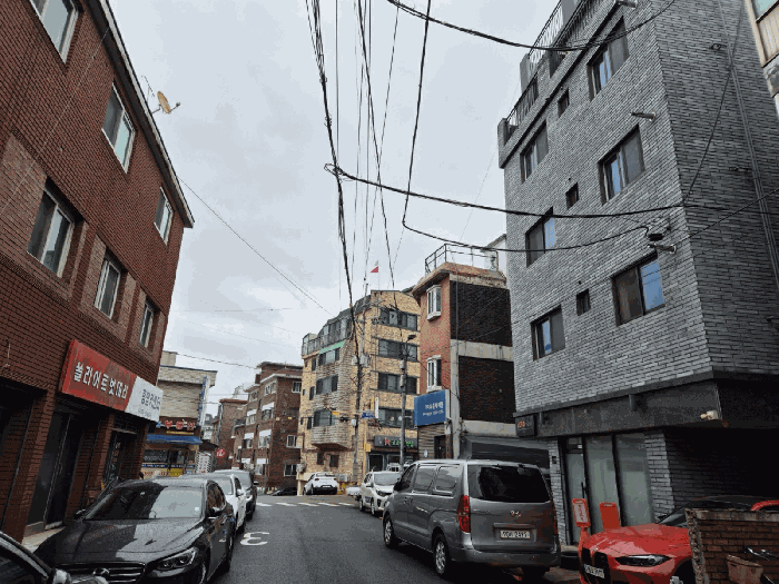 부근 전경(서측-> 동측방향)