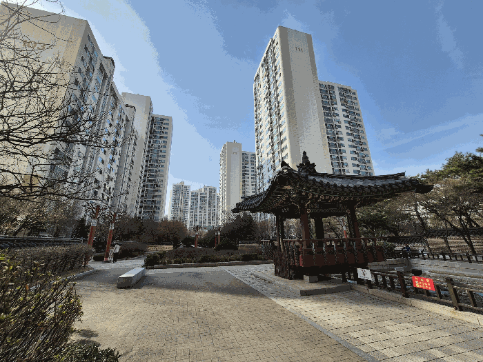 대상 아파트 단지 모습