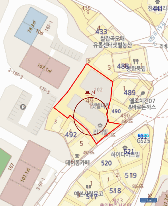 지 번 약 도