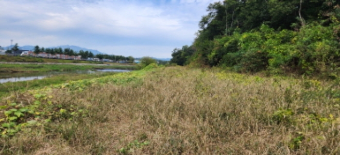목록1부동산(북서 299도 방향) 전경