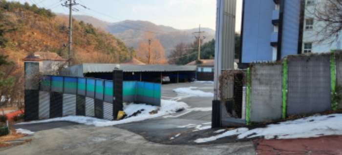 목록 부동산 진입로 전경