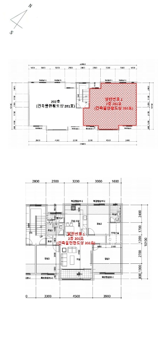 호별배치도 및 내부구조도