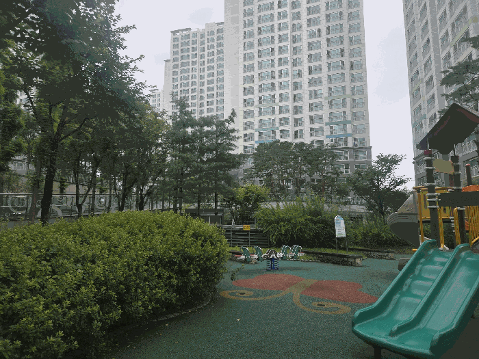 단지 내 전경