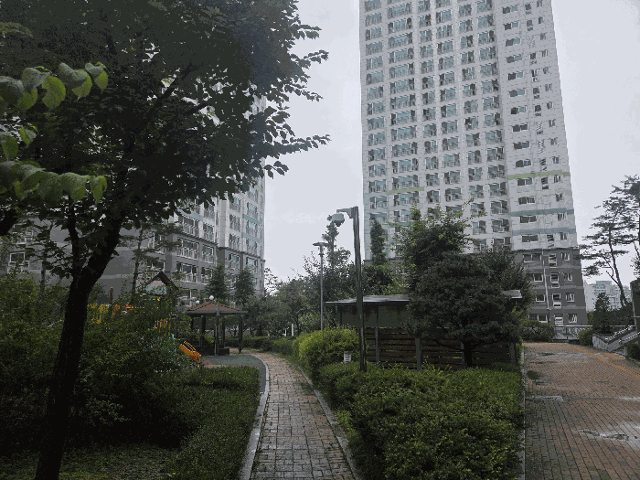 단지 내 전경