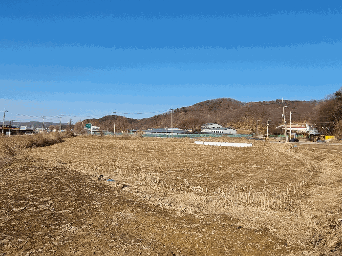 본건 남동측 전경