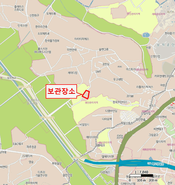 보관장소 위치도